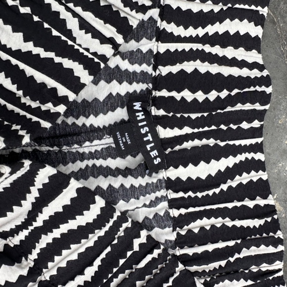 Whistles Striped Printed Trousers - Picture 2 of 7